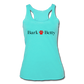 Women’s Tri-Blend Racerback Tank - turquoise