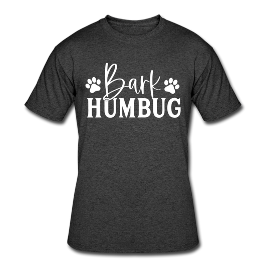 "Bark Humbug" Men’s 50/50 T-Shirt - heather black