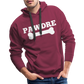 "Pawdre" Men’s Premium Hoodie - burgundy
