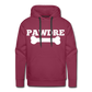 "Pawdre" Men’s Premium Hoodie - burgundy