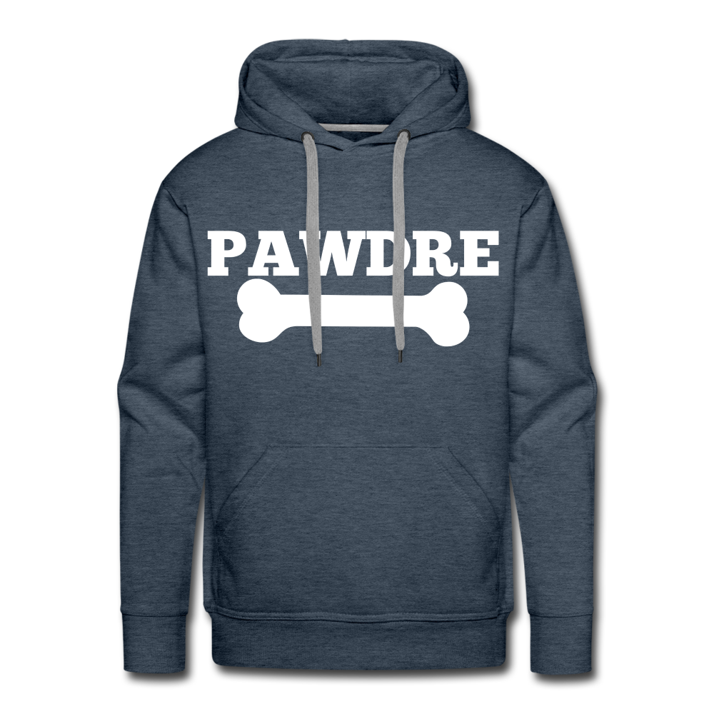 "Pawdre" Men’s Premium Hoodie - heather denim