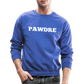 "Pawdre" Crewneck Sweatshirt - royal blue