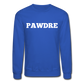 "Pawdre" Crewneck Sweatshirt - royal blue
