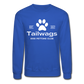 "Tailwags Dog Petting Club" Crewneck Sweatshirt - royal blue