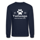 "Tailwags Dog Petting Club" Crewneck Sweatshirt - navy